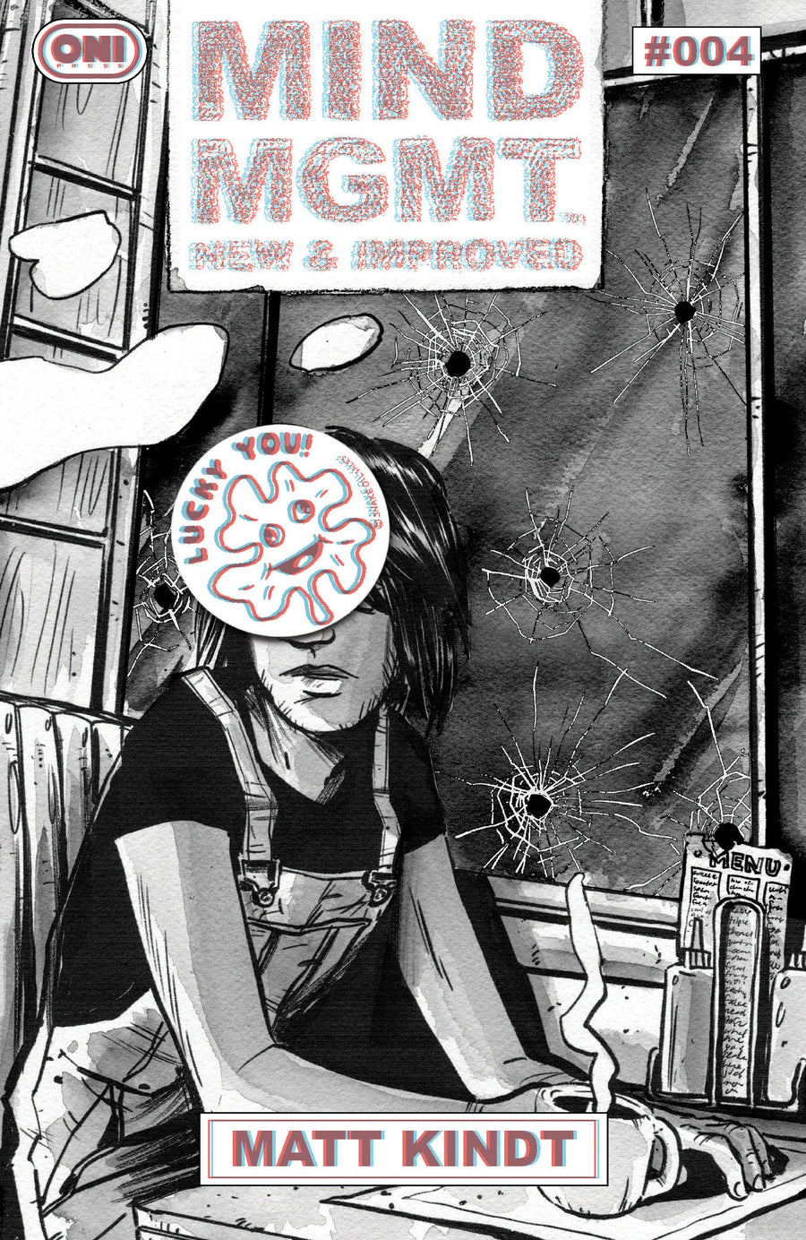Mind Mgmt New & Improved #4 Cover D Inc 1:20 Matt Kindt 3-D Variant — Cover