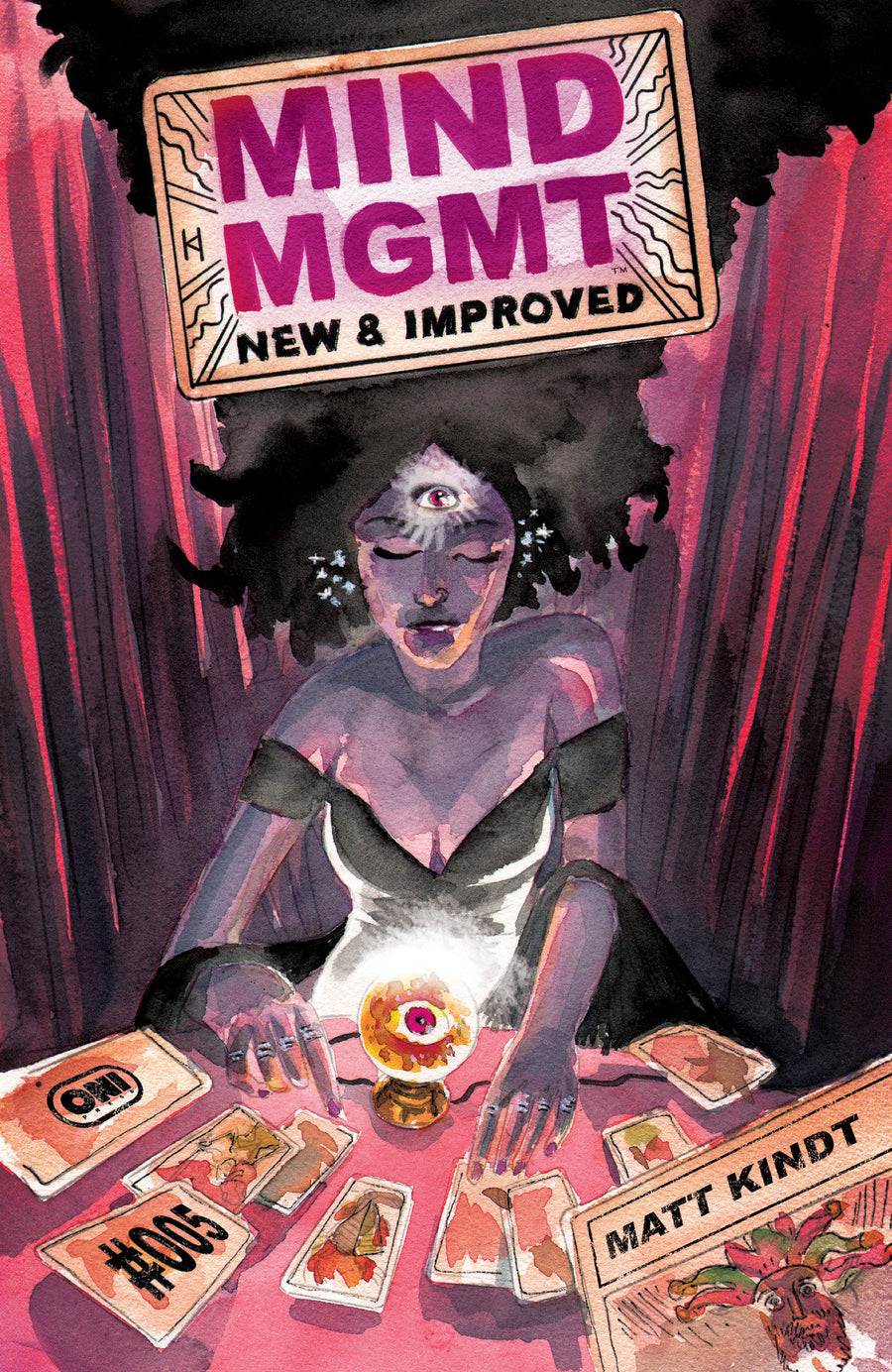 Mind Mgmt New & Improved #5 Cover B Mike Del Mundo Variant — Cover