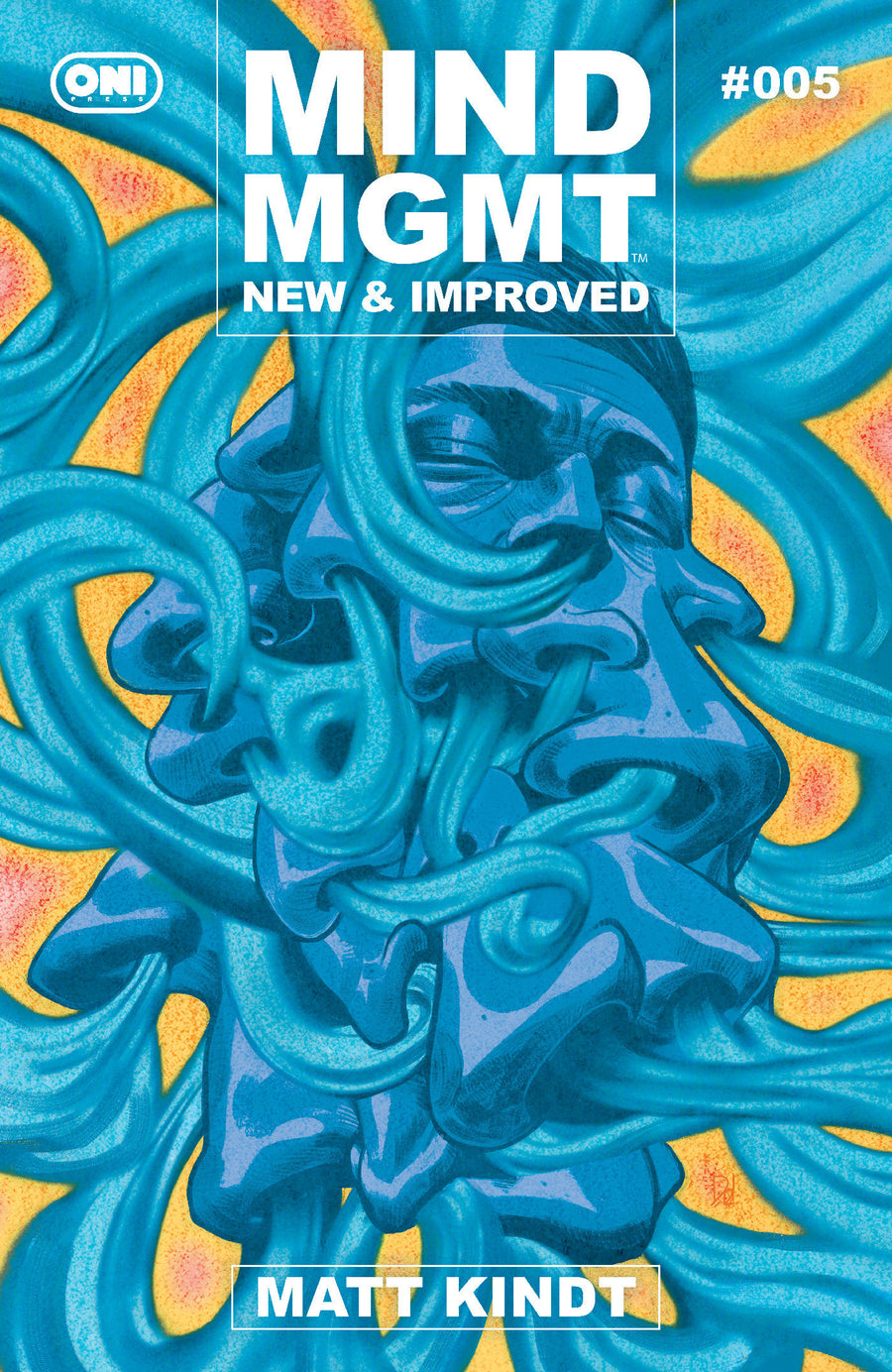 Mind Mgmt New & Improved #5 Cover C Mike Del Mundo Full Art 1:10 Variant — Cover