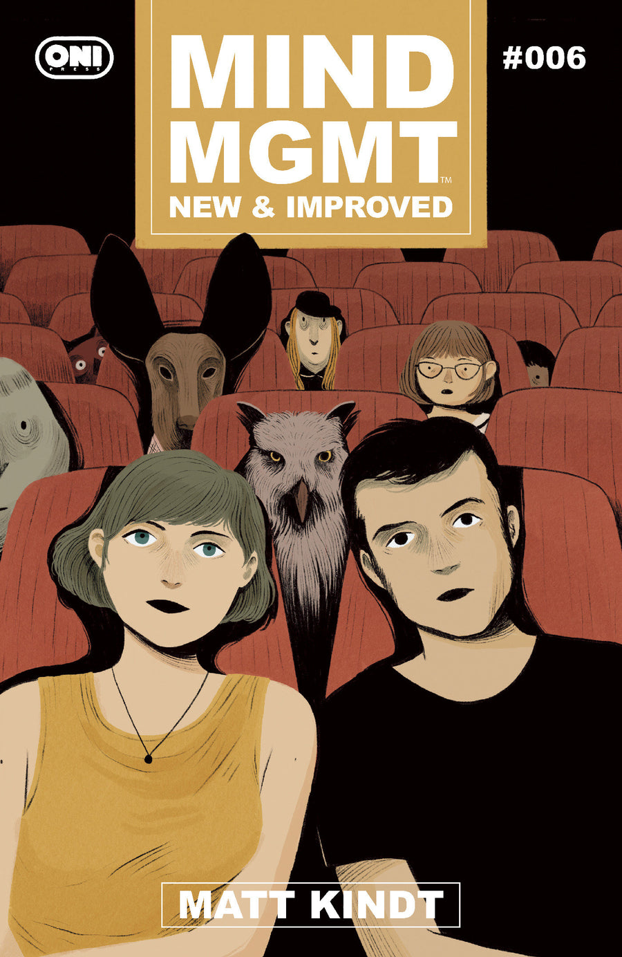 Mind Mgmt New & Improved #6 Cover B Laura Pérez Variant — Cover