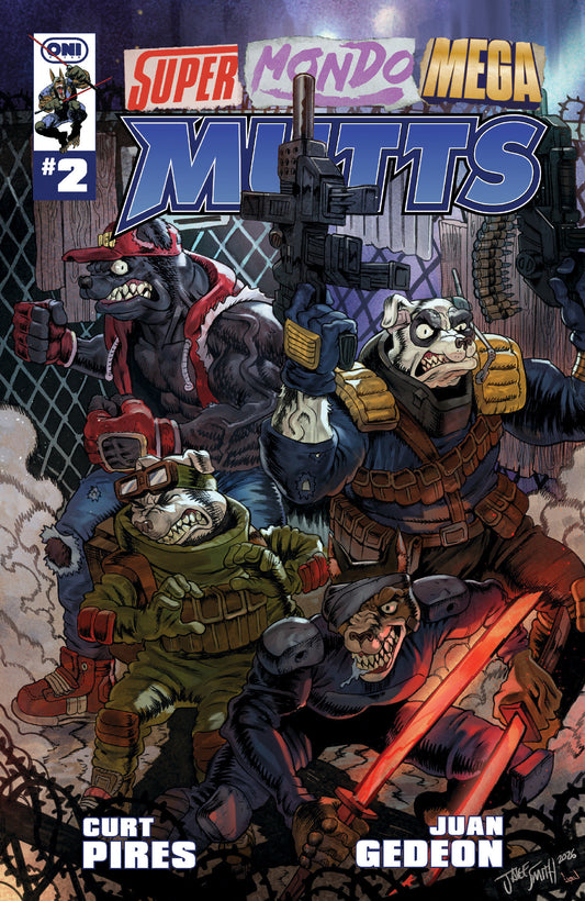 Super Mondo Mega Mutts #2 Cover D Jake Smith Variant - Cover