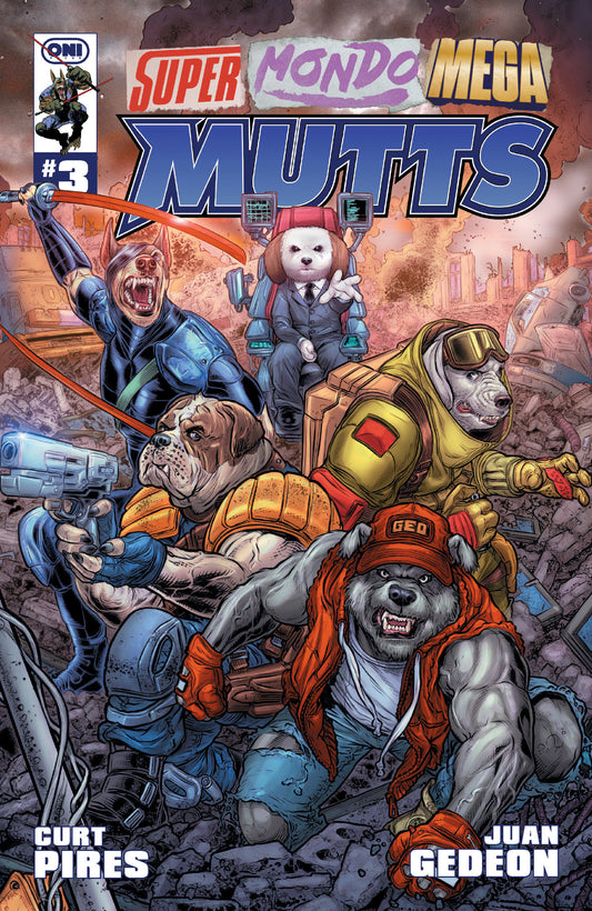Super Mondo Mega Mutts #3 Cover C Juan Jose Ryp Variant — Cover