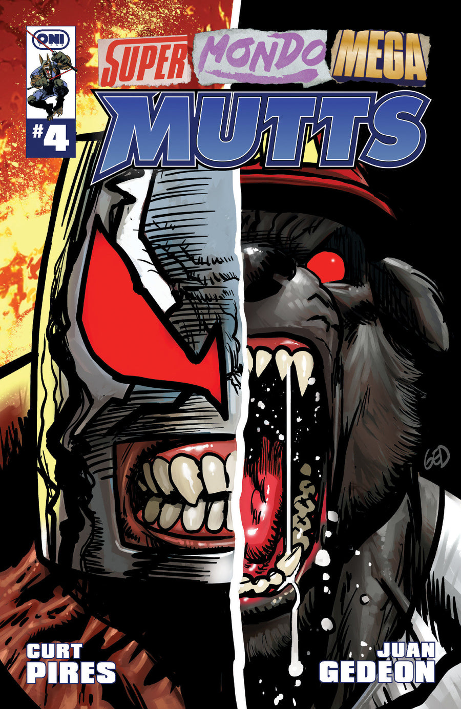 Super Mondo Mega Mutts #4 Cover A Juan Gedeon — Cover
