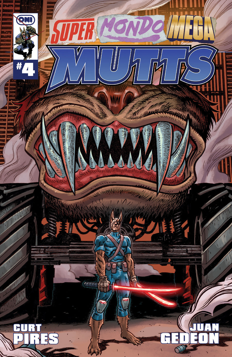 Super Mondo Mega Mutts #4 Cover C Dalton Rose Variant — Cover