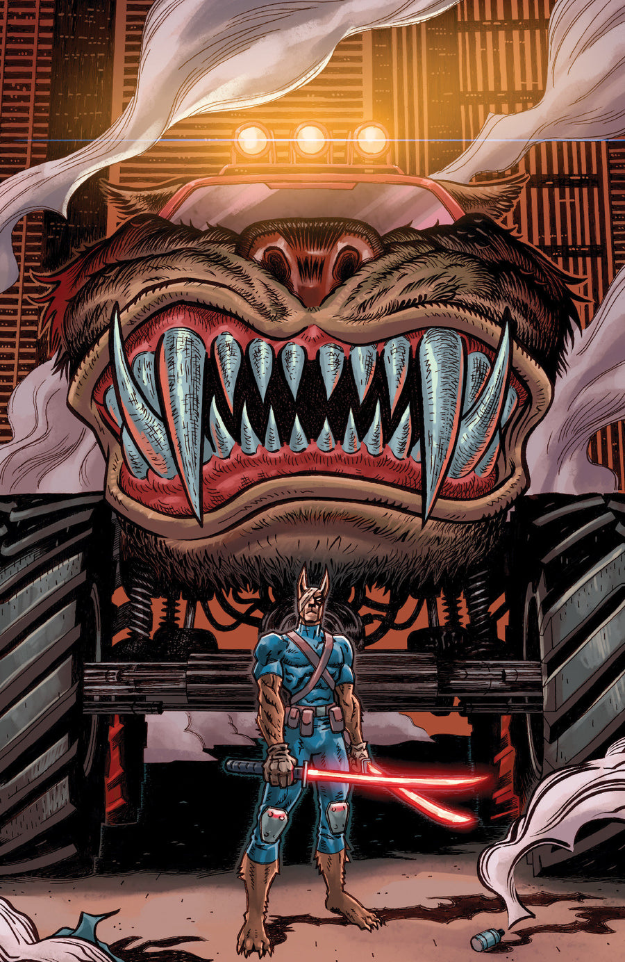 Super Mondo Mega Mutts #4 Cover E Inc 1:20 Dalton Rose Full Art Variant — Cover