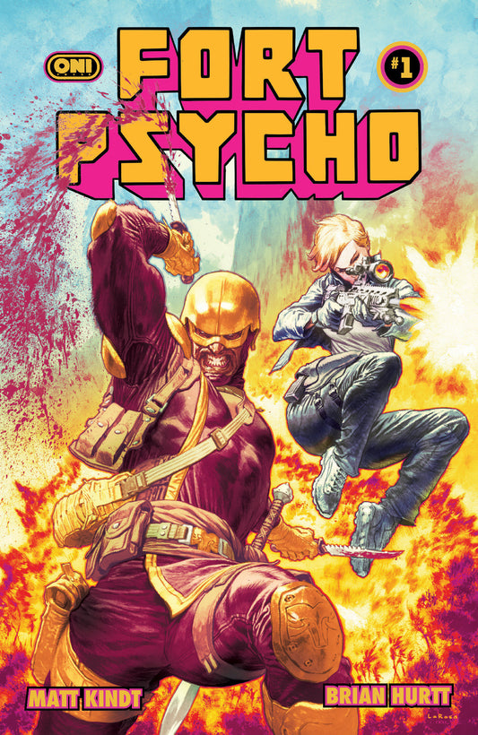 Fort Psycho #1 Cover B Lewis Larosa Variant - Cover