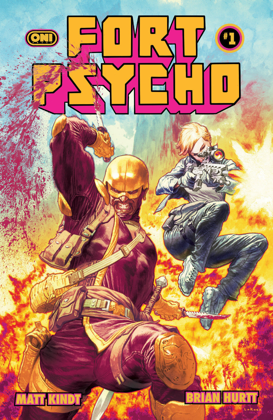 Fort Psycho #1 Cover B Lewis Larosa Variant - Cover