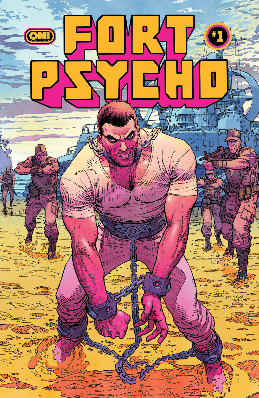 Fort Psycho #1 Cover C Dustin Weaver Variant - Cover
