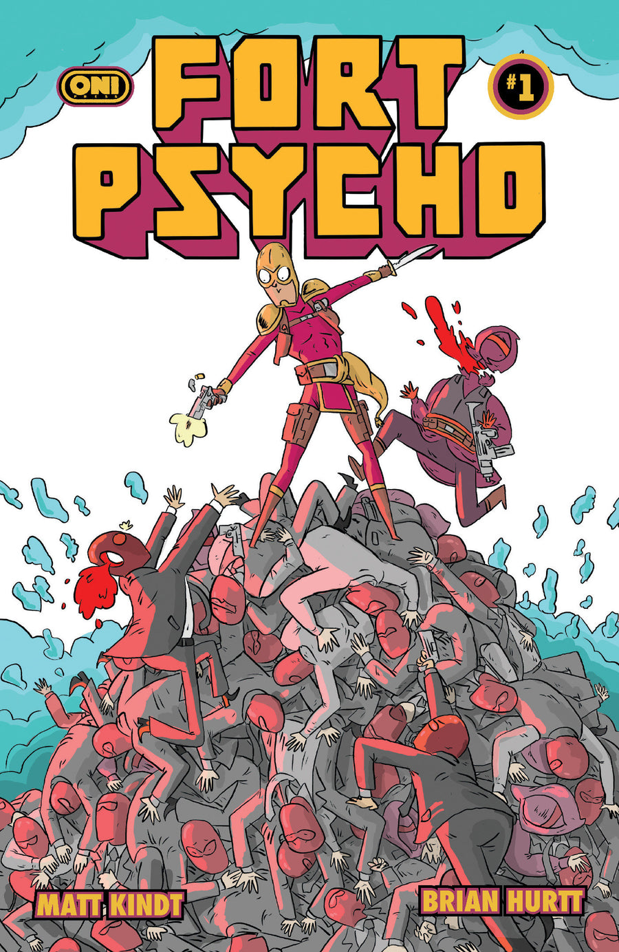 Fort Psycho #1 Cover D Kyle Starks Variant - Cover