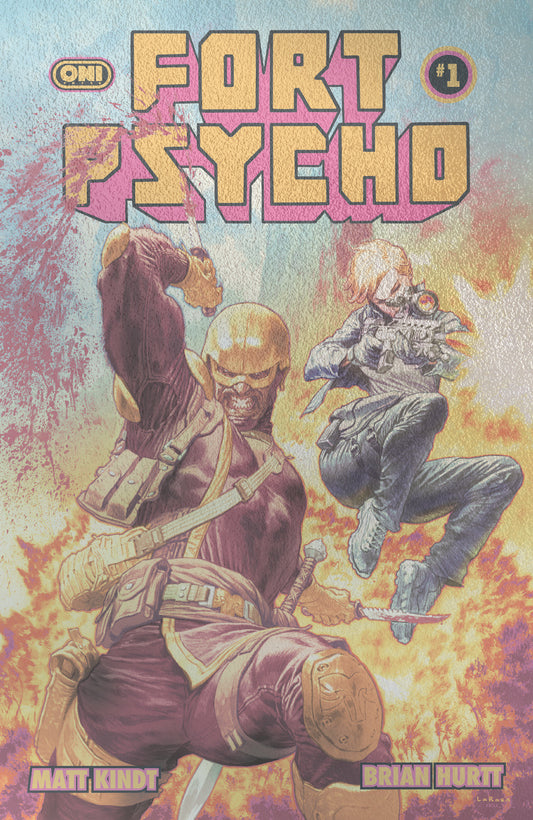 Fort Psycho #1 Cover F Lewis Larosa Foil Variant - Cover