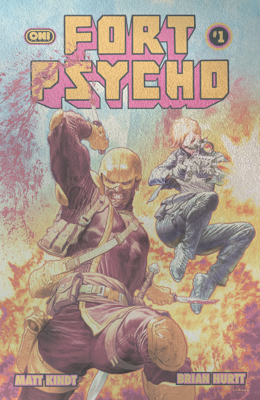 Fort Psycho #1 Cover F Lewis Larosa Foil Variant - Cover