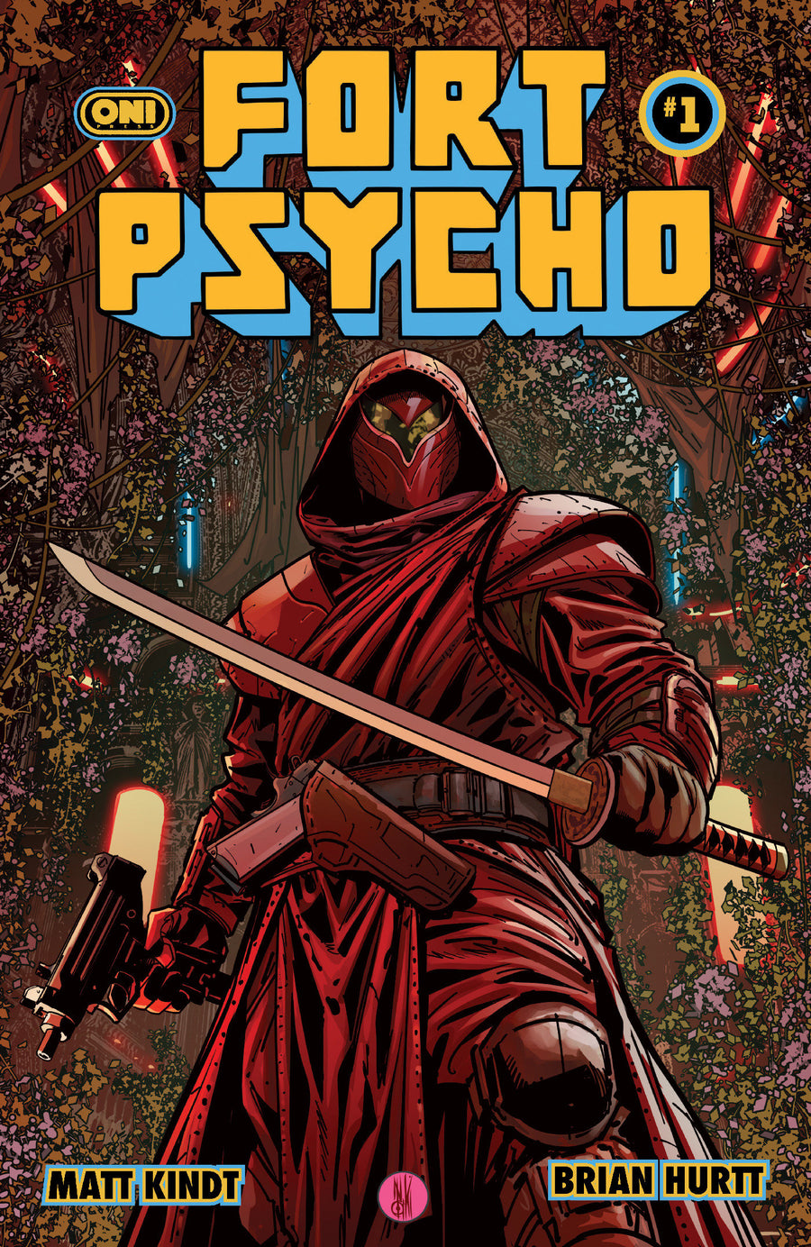 Fort Psycho #1 Cover J Inc 1:75 Inaki Miranda Variant - Cover