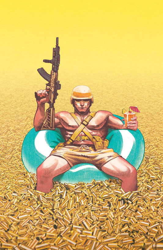 Fort Psycho #2 Cover F Inc 1:50 Mike Del Mundo Full Art Variant — Cover