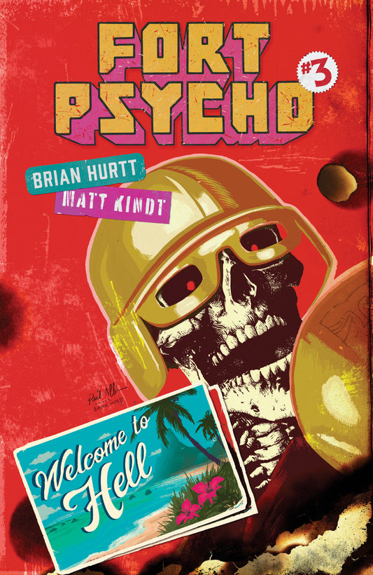 Fort Psycho #3 Cover C Raul Allen Variant — Cover