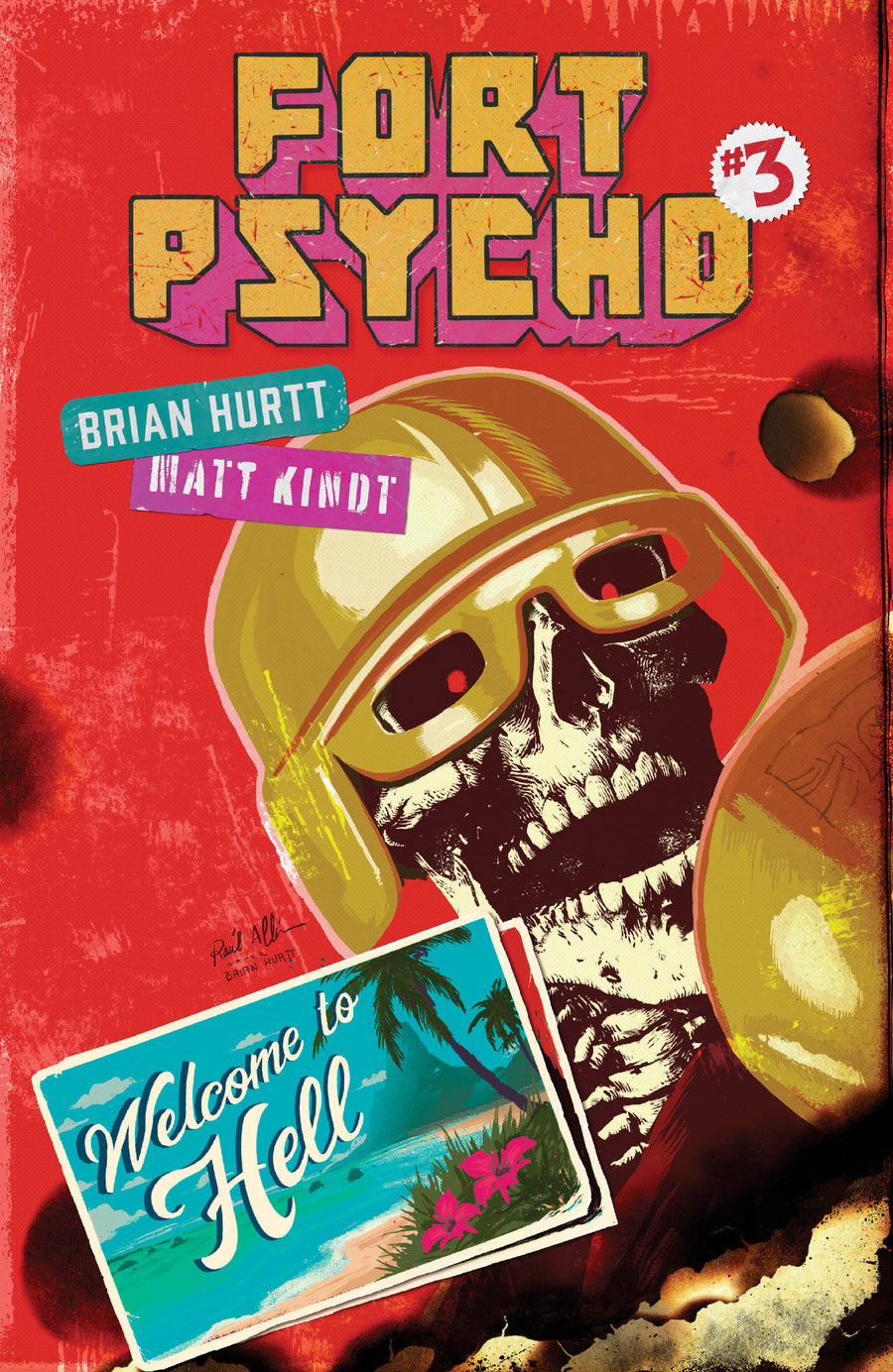 Fort Psycho #3 Cover C Raul Allen Variant — Cover