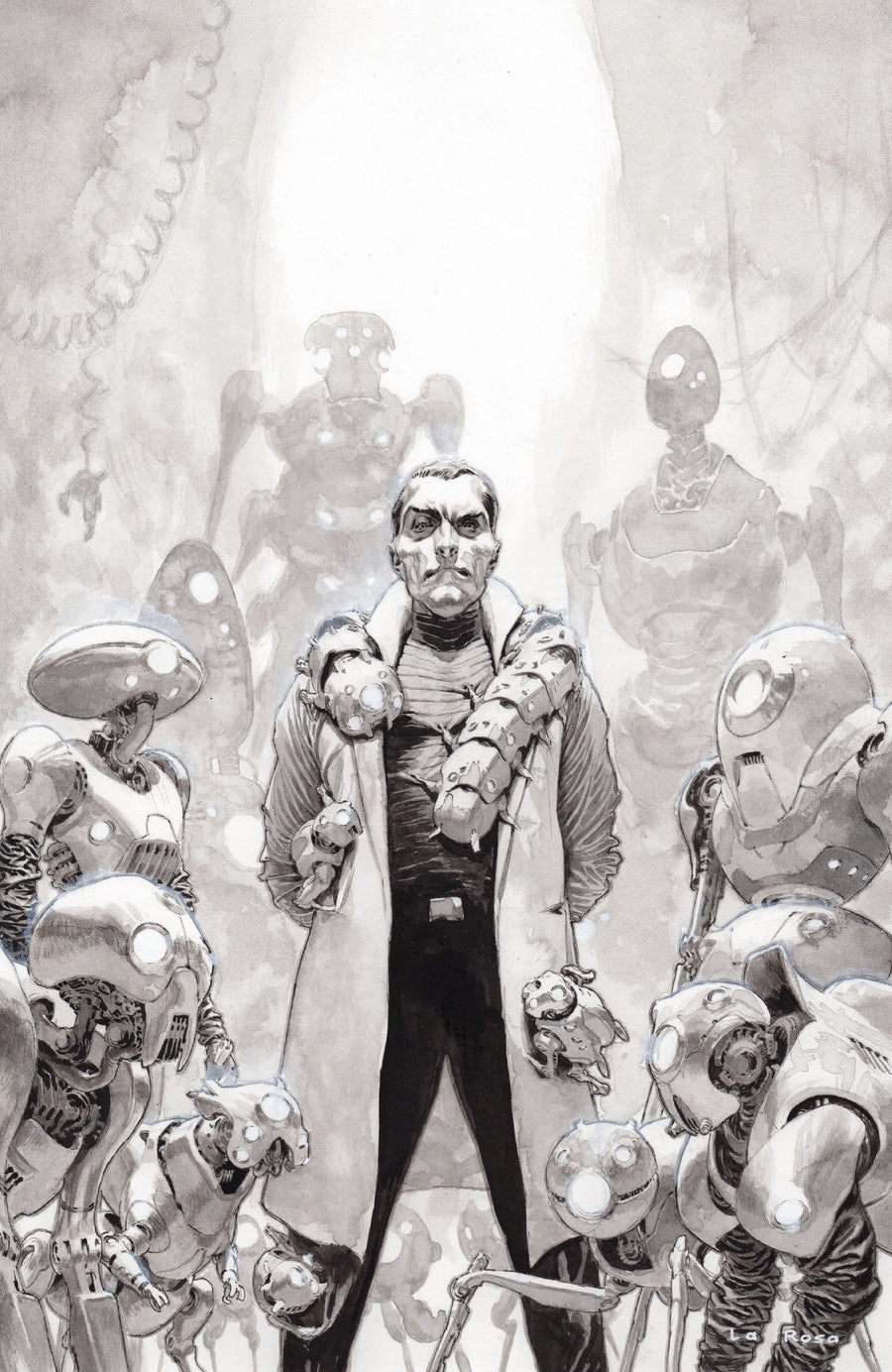 Fort Psycho #3 Cover D Inc 1:20 Lewis Larosa Variant — Cover