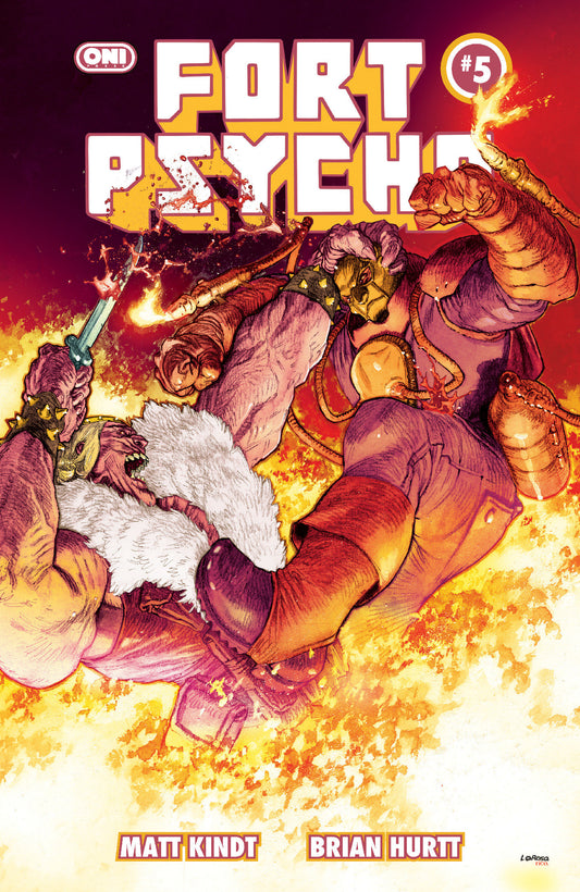 Fort Psycho #5 Cover B Lewis Larosa Variant — Cover