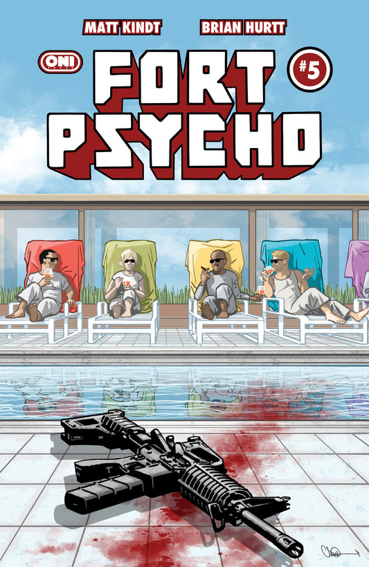 Fort Psycho #5 Cover C Charlie Adlard Variant — Cover
