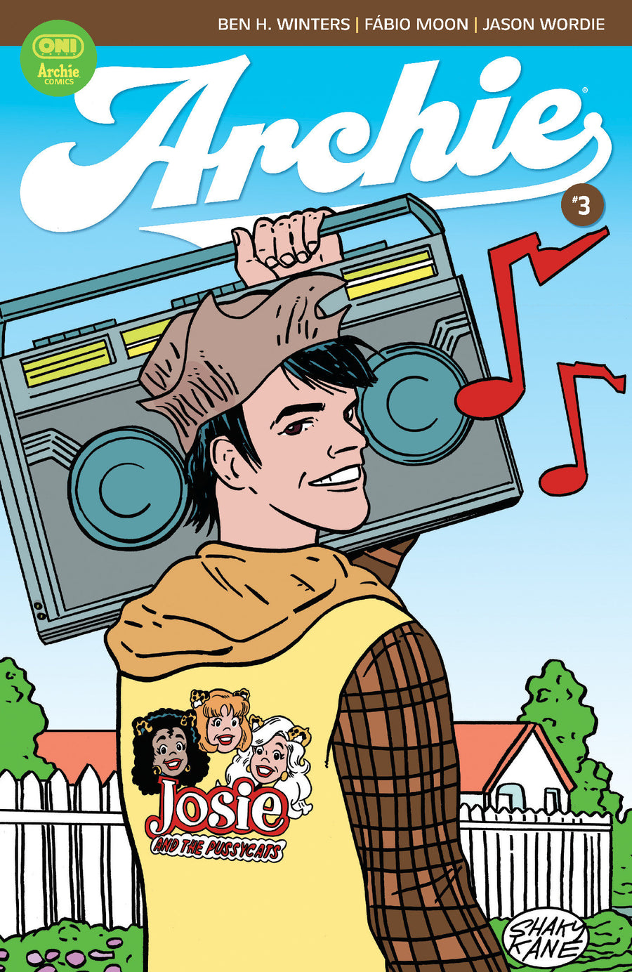 Archie #3 Cover E Shaky Kane 1:50 Variant — Cover
