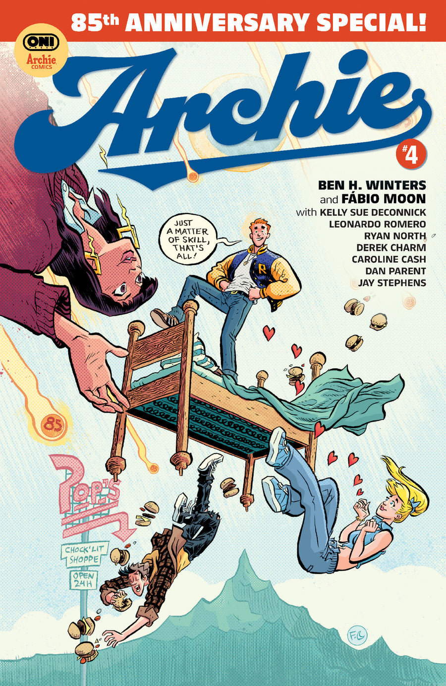 Archie #4 Cover B Fábio Moon Variant — Cover