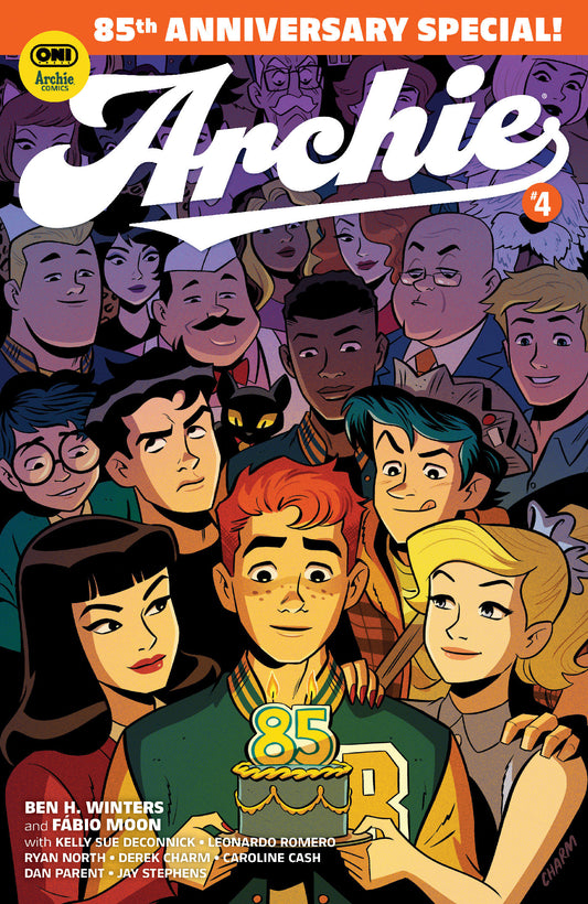 Archie #4 Cover E Derek Charm Variant — Cover