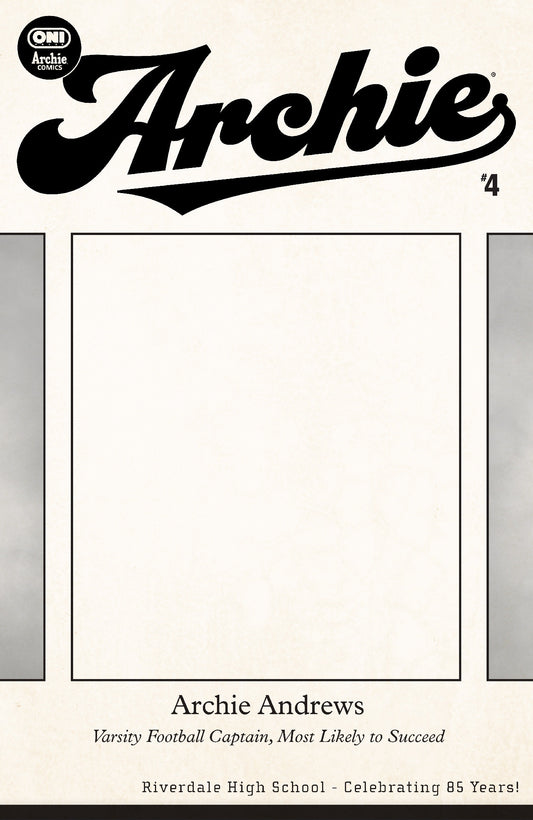 Archie #4 Cover F Riverdale Yearbook Blank Sketch Variant — Cover