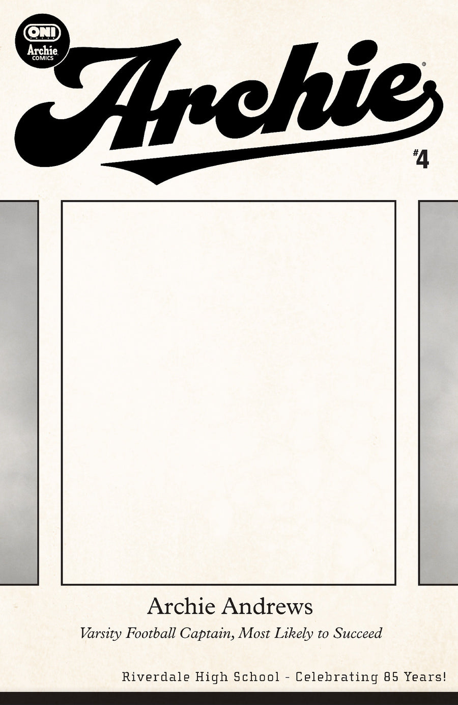 Archie #4 Cover F Riverdale Yearbook Blank Sketch Variant — Cover