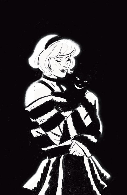 Sabrina the Teenage Witch #3 Cover F Lauren Knight B&W 1:100 Variant — Cover