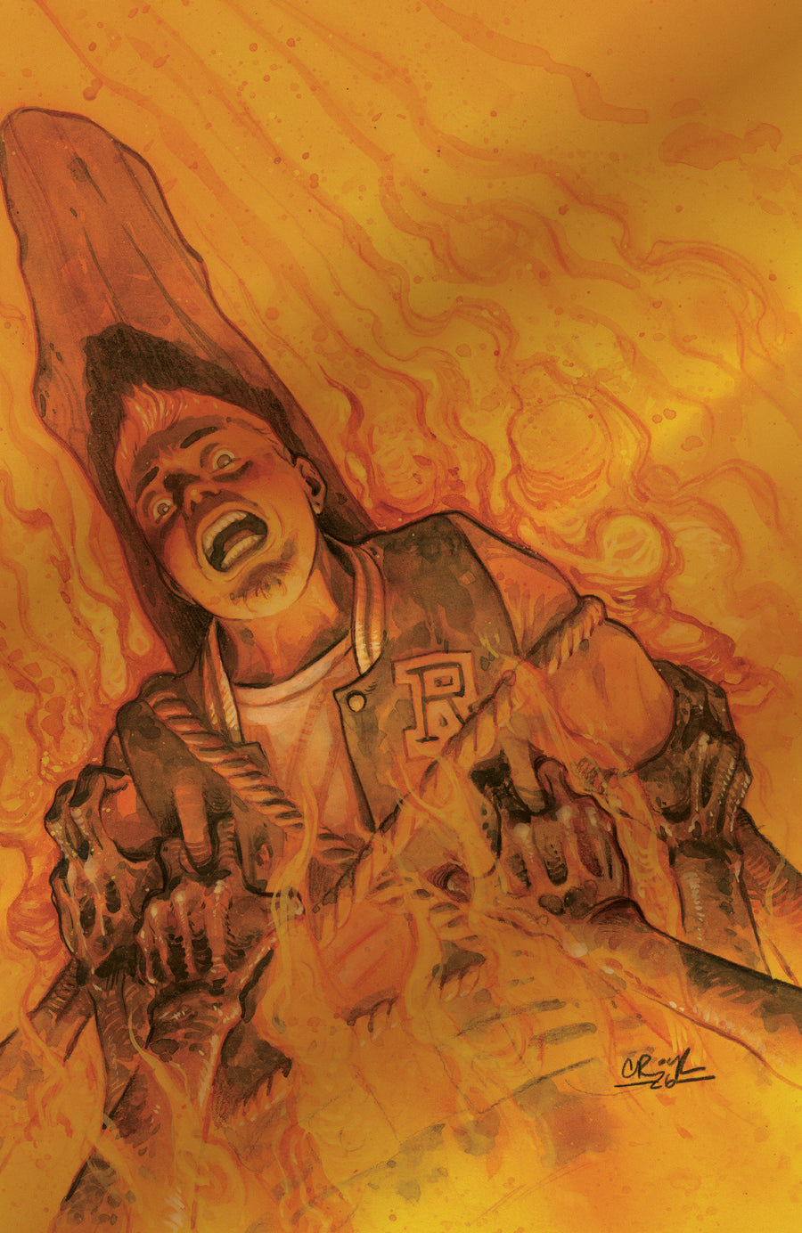 Archie in Hell #1 Cover F Tyler Crook Foil Variant — Cover