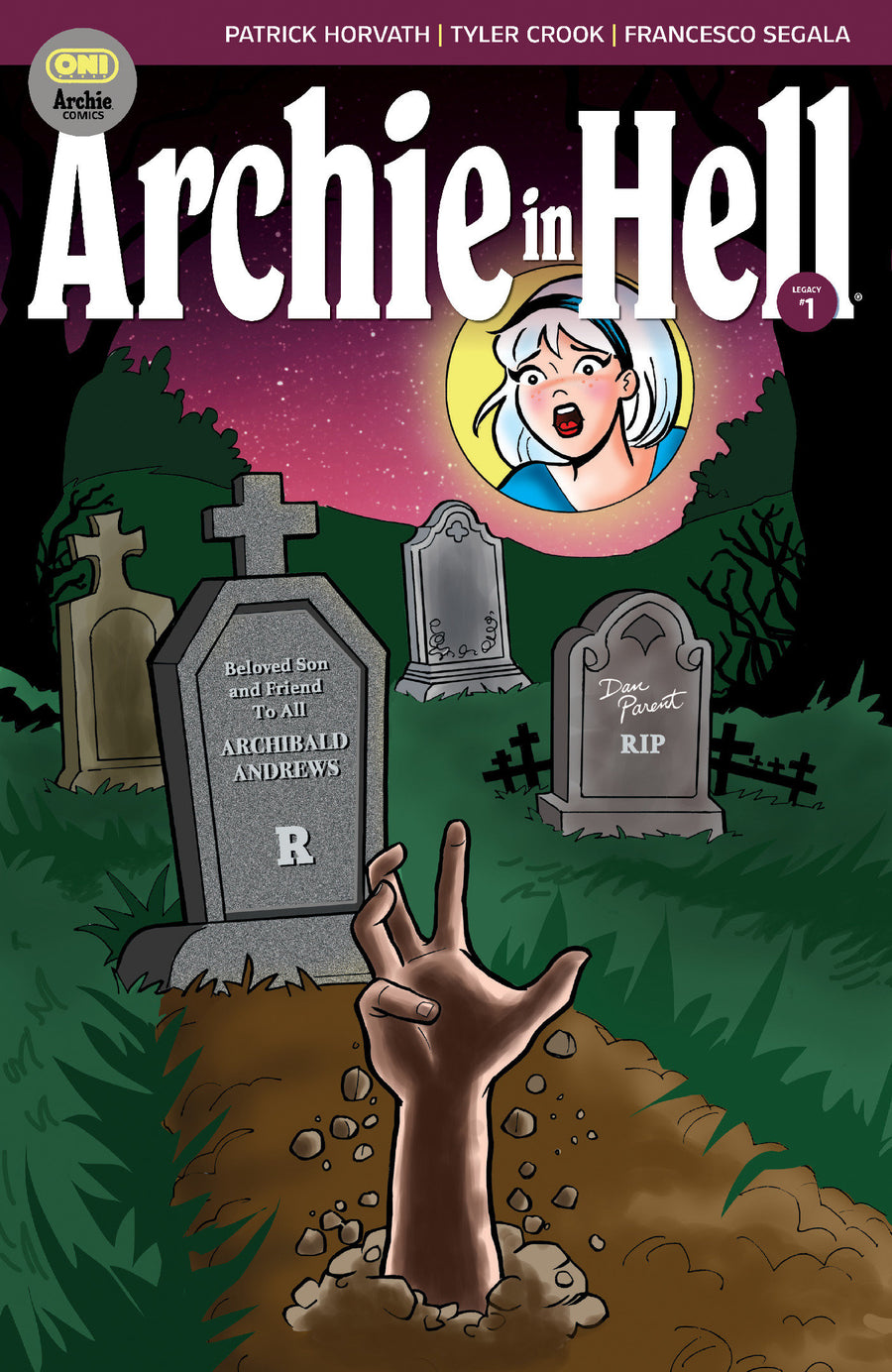 Archie in Hell #1 Cover I Dan Parent Classic 1:20 Variant — Cover