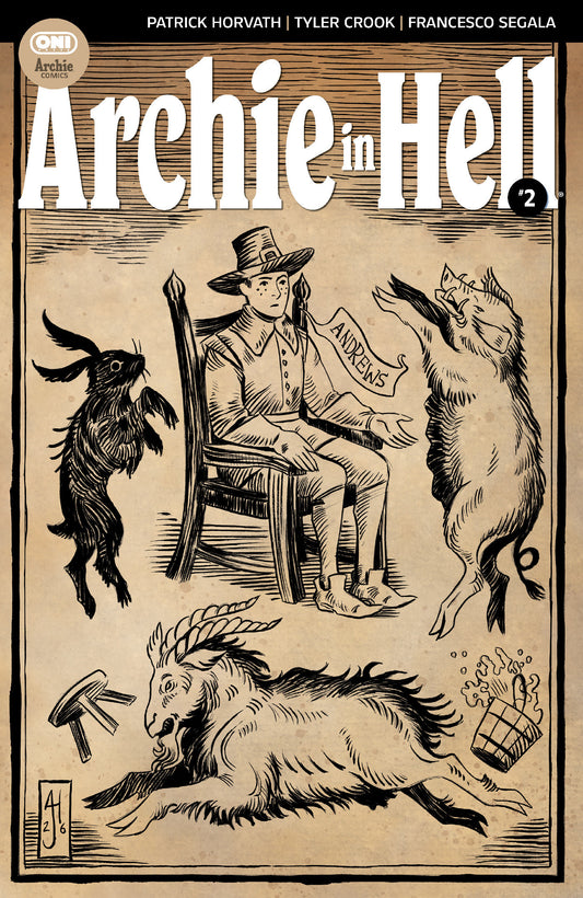 Archie in Hell #2 Cover D Abigail Harding 1:10 Variant — Cover
