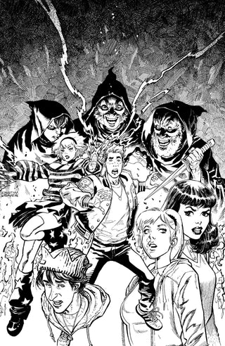 Archie in Hell #2 Cover G Dustin Weaver B&W 1:100 Variant