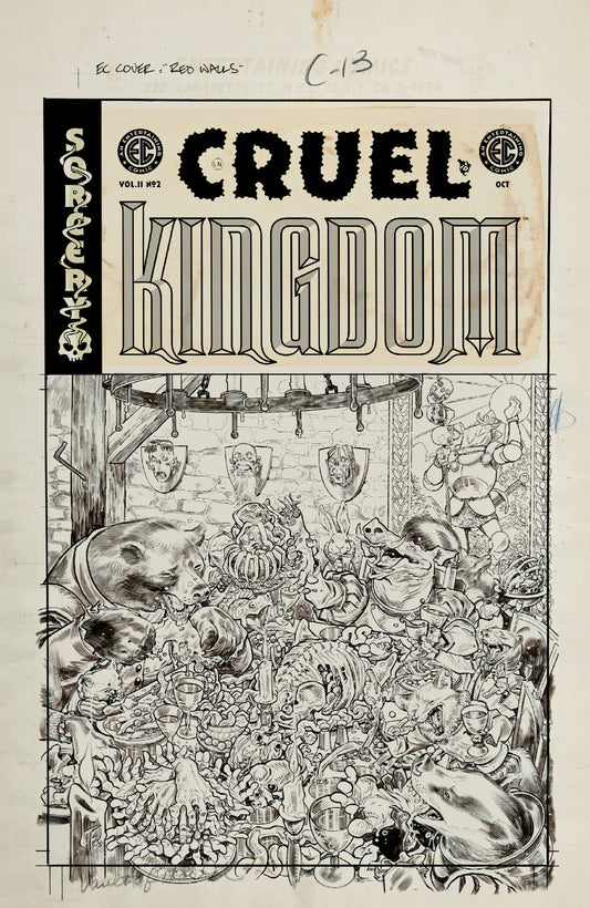 Ec Cruel Kingdom 2 #2 Cover D Inc 1:20 Tom Fowler B&W Artist Edition Variant — Cover