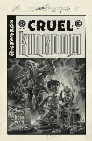 Ec Cruel Kingdom 2 #4 Cover D Lukas Ketner B&W Artist Edition 1:20 Variant