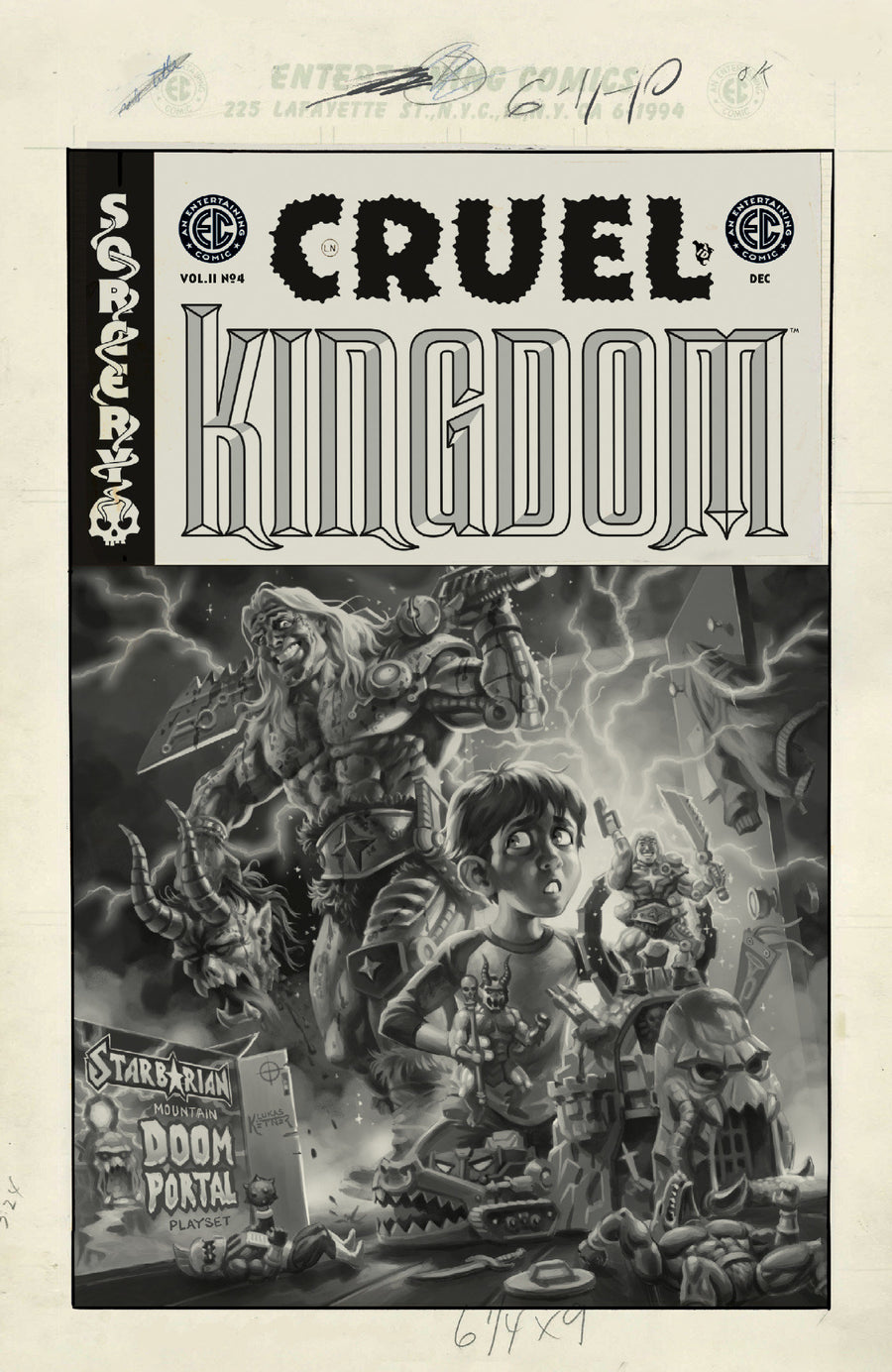 Ec Cruel Kingdom 2 #4 Cover D Lukas Ketner B&W Artist Edition 1:20 Variant — Cover