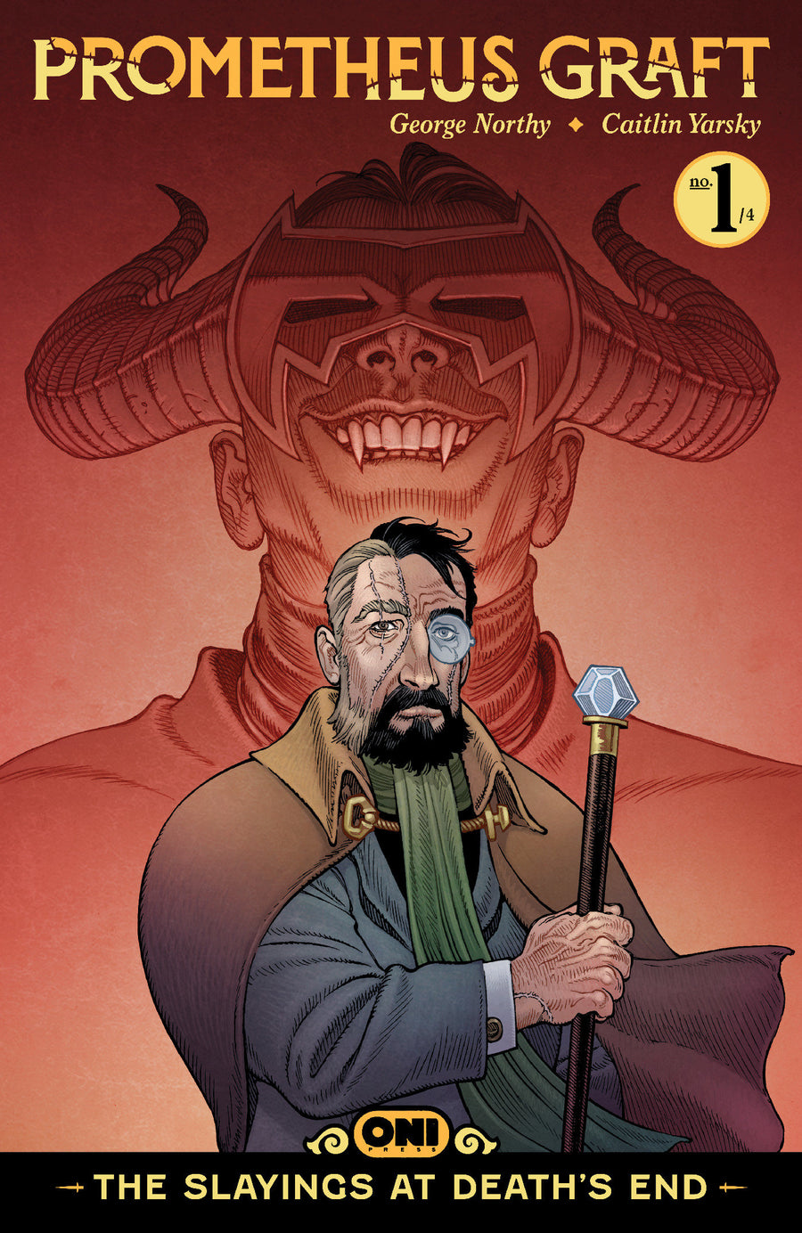 Prometheus Graft: The Slayings At Death's End #1 Cover C Gabriel Rodriguez Variant — Cover