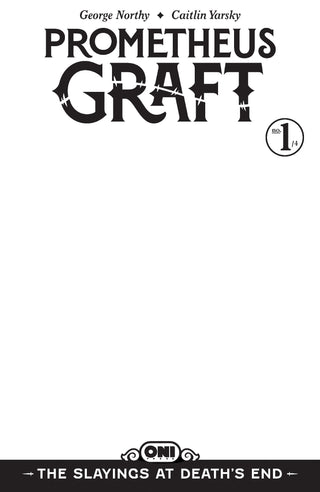 Prometheus Graft: The Slayings At Death's End #1 Cover D Blank Sketch Variant