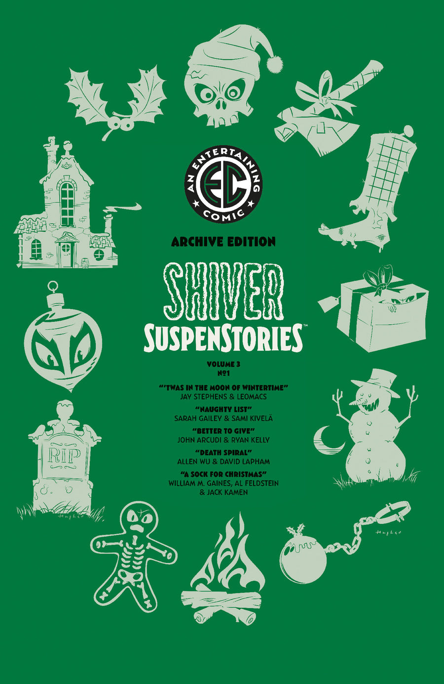 Ec Shiver Suspenstories 3 #1 Cover E Rian Hughes Archive Edition 1:50 Variant — Cover
