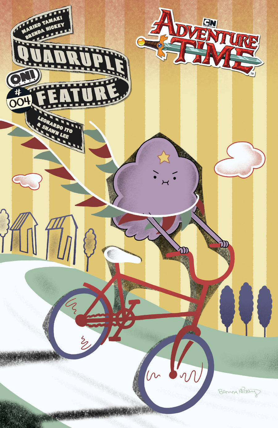 Adventure Time Quadruple Feature #4 Cover A Brenda Hickey — Cover