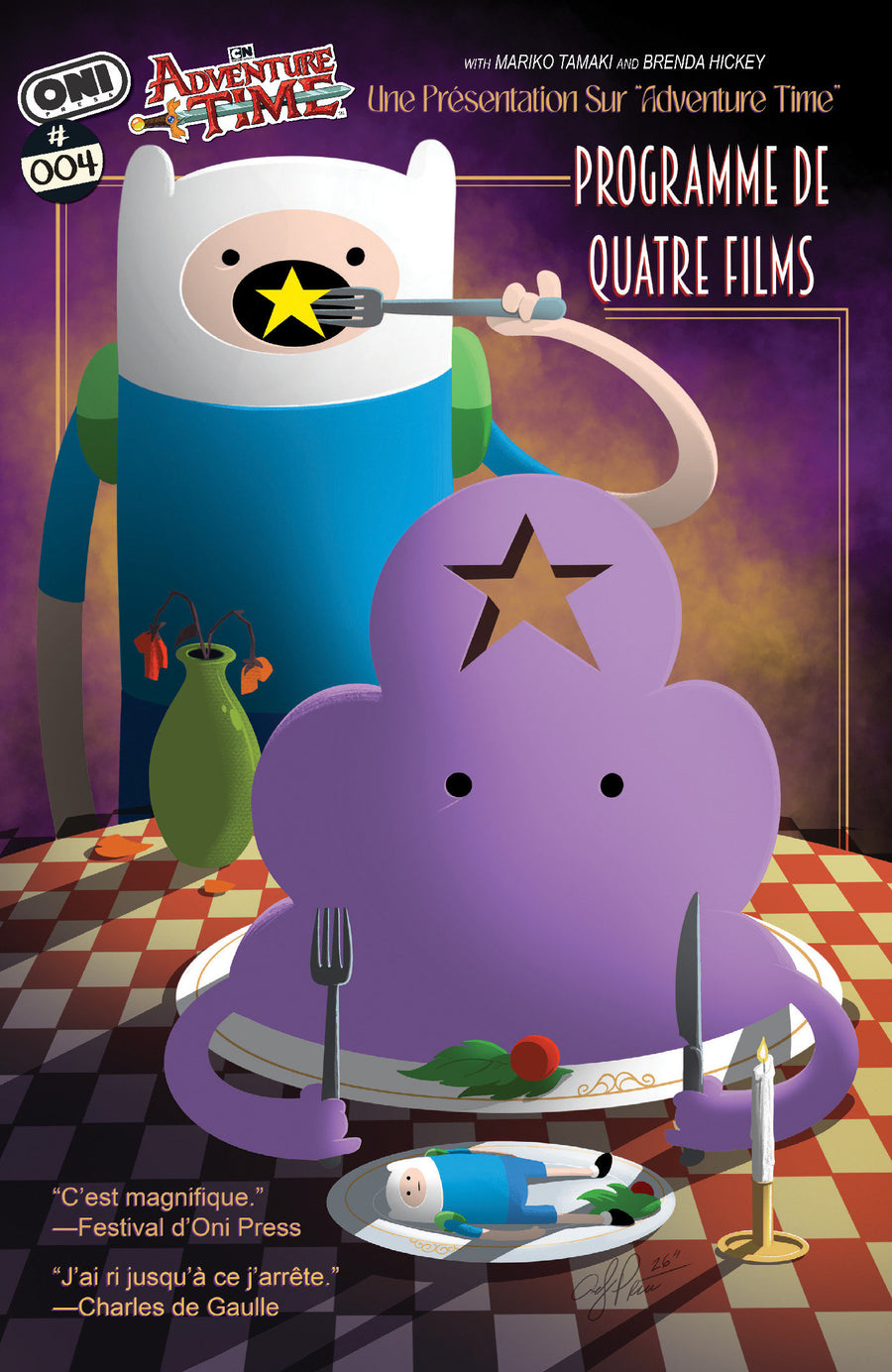Adventure Time Quadruple Feature #4 Cover C Inc 1:10 Andy Price Variant — Cover