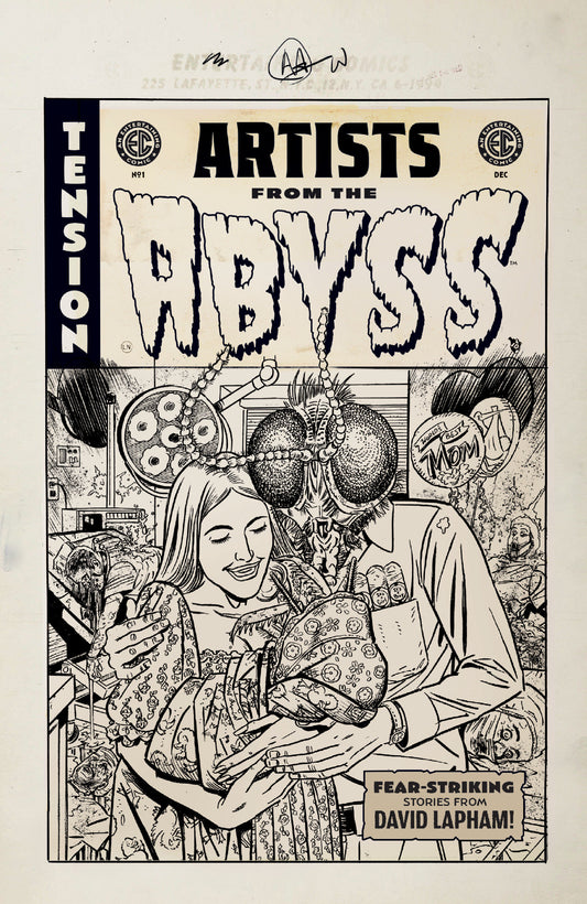 Ec Artists From the Abyss David Lapham #1 Cover B David Lapham B&W Artist Edition 1:20 Variant — Cover
