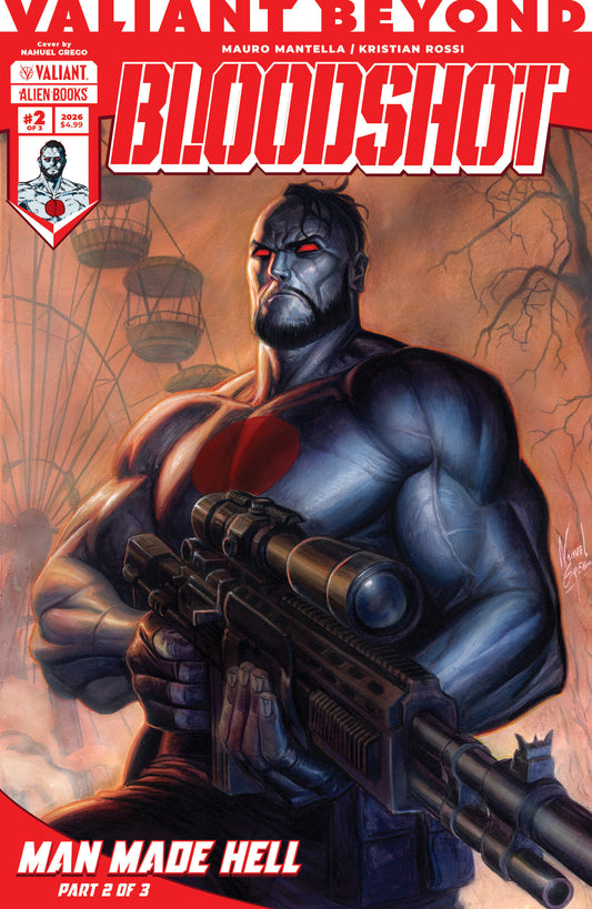 Valiant Beyond: Bloodshot #5--Man Made Hell #2 Cover A (Grego) - Cover