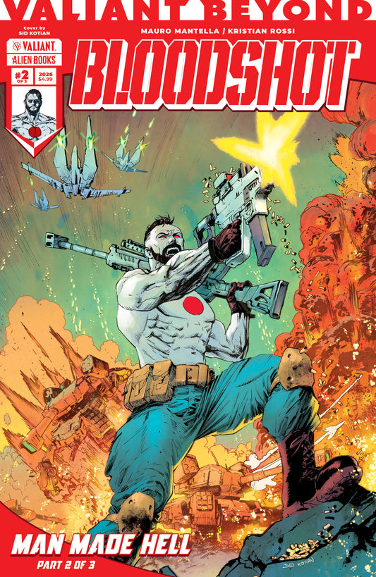Valiant Beyond: Bloodshot #5--Man Made Hell #2 Variant B (Kotian) - Cover
