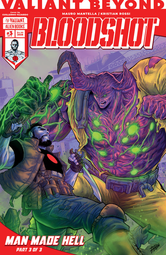Valiant Beyond: Bloodshot #6 - Man Made Hell #3 Cover A (Fajardo) — Cover