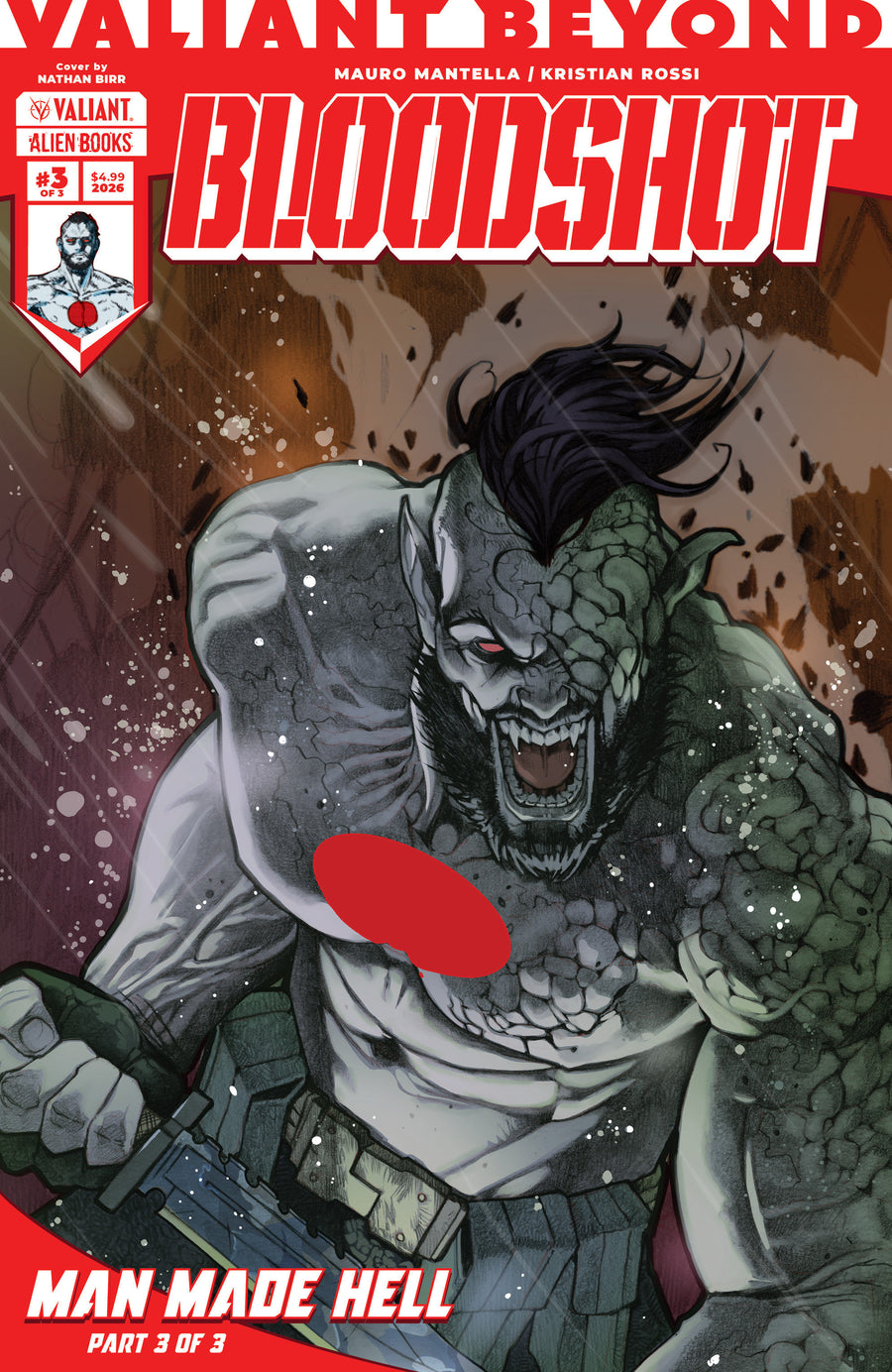 Valiant Beyond: Bloodshot #6 - Man Made Hell #3 Variant B (Birr) — Cover