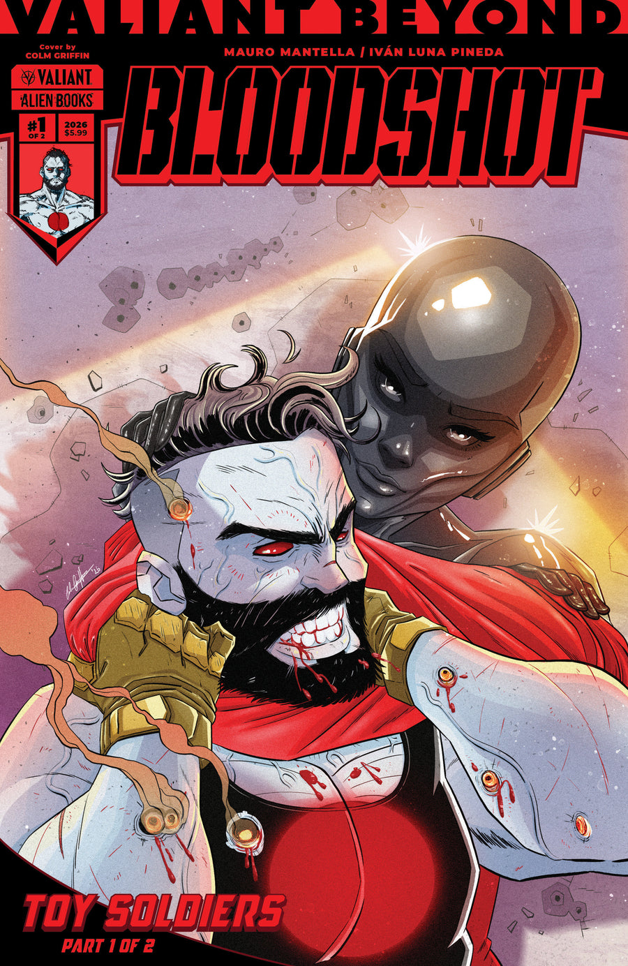 Valiant Beyond: Bloodshot #7 - Toy Soldiers #1 Cover A (Griffin) — Cover