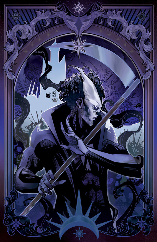 Valiant Beyond: Tales of the Shadowman Finale - Darque Legacy Variant B (Sabbatini Full Art Tarot Variant) — Cover