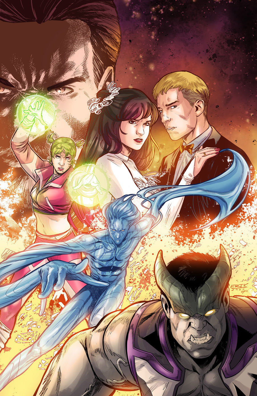 Valiant Beyond: All-New Harbinger Finale - the Wedding Variant C (Tamayo Full Art) — Cover