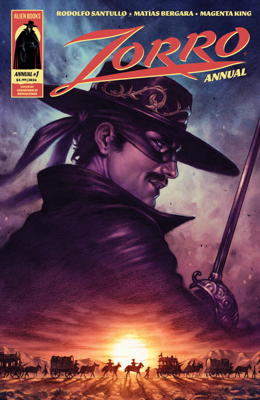 Zorro Annual #1 Cover A (Bonacorsi) — Cover