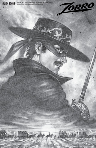 Zorro Annual #1 Variant D (Bonacorsi B&W)